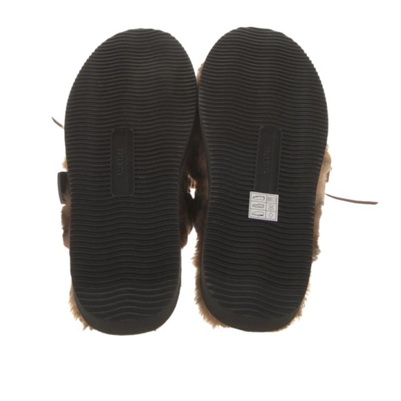 Suicoke Faux Fur Printed Slippers - Picture 5 of 5